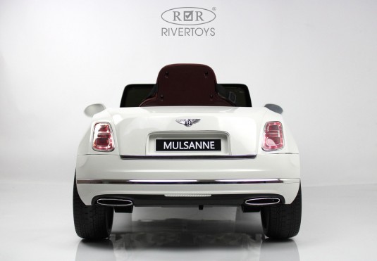 Детский электромобиль Bentley Mulsanne (JE1006) белый