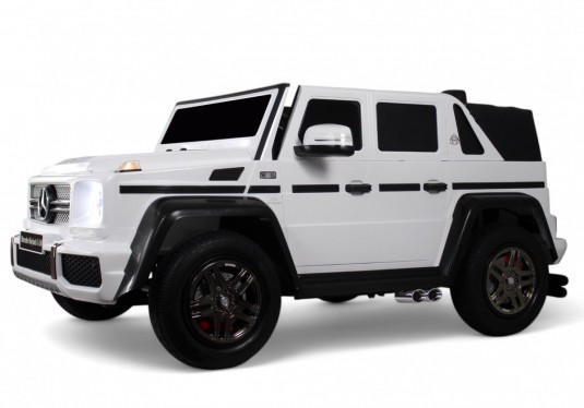 Детский электромобиль Mercedes-Maybach G650 Landaulet (M999MM) белый