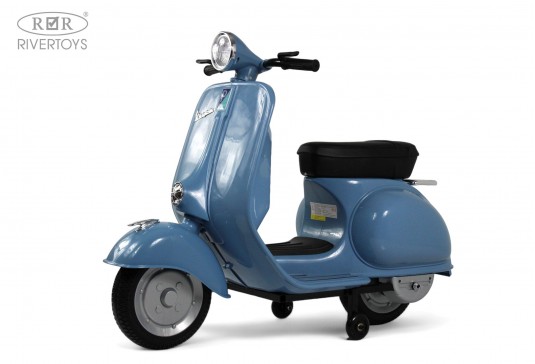 Детский электроскутер VESPA (M888MM) синий