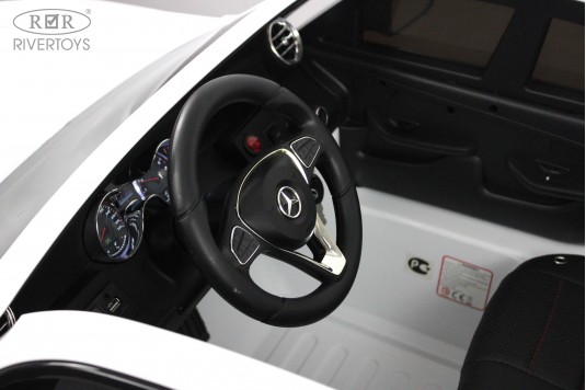 Детский электромобиль Mercedes-Benz GLC63 S 4WD (H111HH) белый