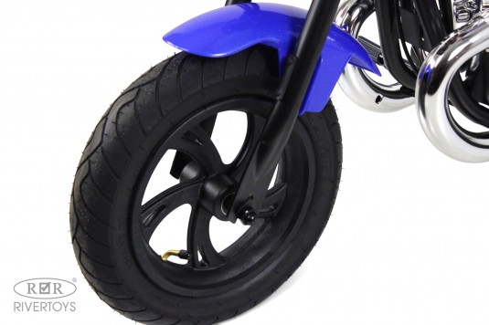 Детский электромотоцикл BMW R18 (A777AA-NEW) синий Детский электромотоцикл BMW R18 (A777AA-NEW) синий