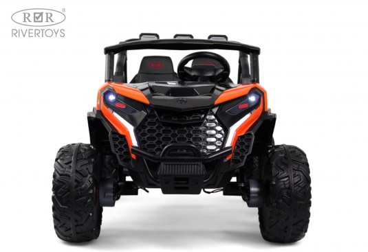 Детский электромобиль K555KK 4WD 24V оранжевый