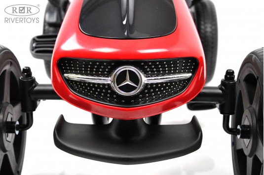 Детский веломобиль Mercedes-Benz (H333HH) красный
