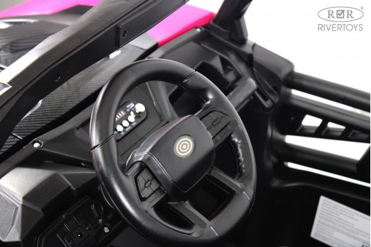 Детский электромобиль K555KK 4WD 24V розовый