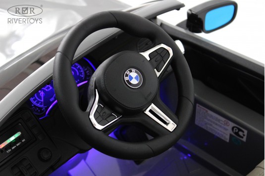Детский электромобиль BMW M5 Competition (A555MP) серый