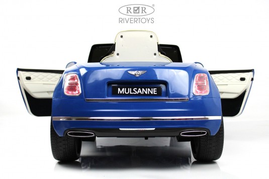 Детский электромобиль Bentley Mulsanne (JE1006) сине-белый