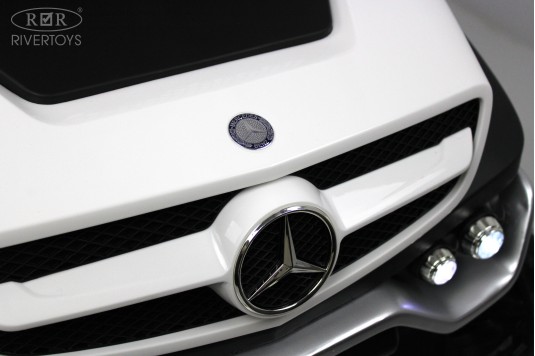 Детский электромобиль Mercedes-Benz Unimog Mini (P777BP) белый