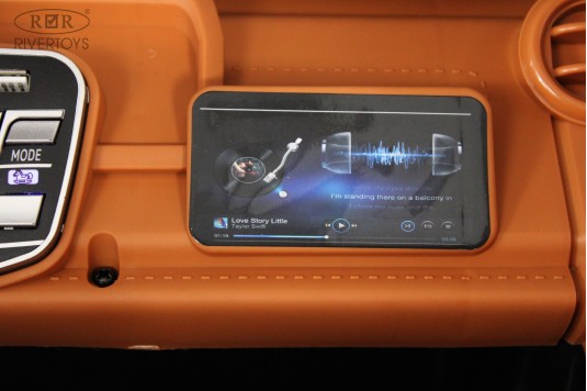 Детский электромобиль Pick-Up E555KX серый