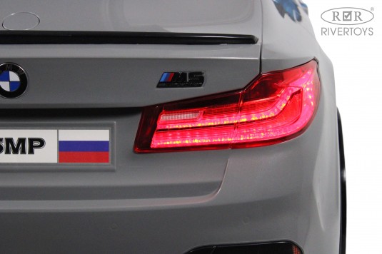 Детский электромобиль BMW M5 Competition (A555MP) серый