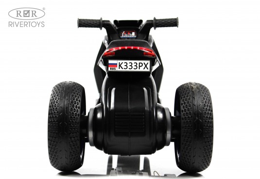 Детский электротрицикл K333PX черный