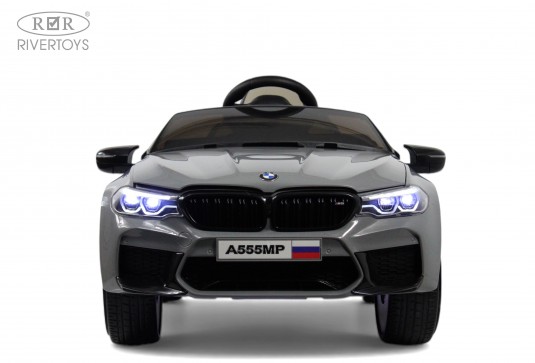 Детский электромобиль BMW M5 Competition (A555MP) серый