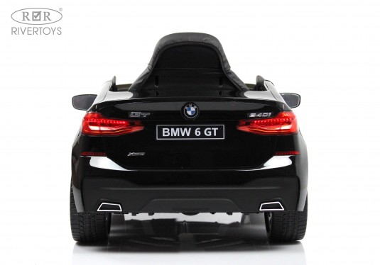 Детский электромобиль BMW6 GT (JJ2164) черный глянец
