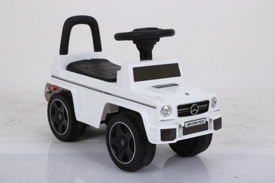 Детский толокар Mercedes-Benz G63 (JQ663) белый