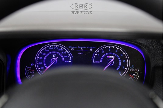 Детский электромобиль BMW M5 Competition (A555MP) серый глянец