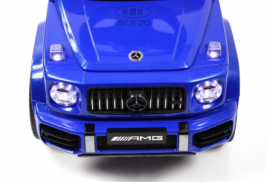 Детский толокар Mercedes-Benz G63 (Z001ZZ-D) синий бриллиант