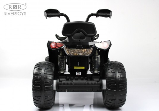 Детский электроквадроцикл JS009 черный камуфляж