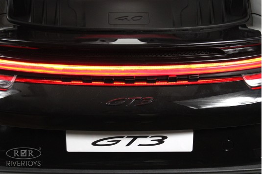 Детский электромобиль Porsche 911 GT3 (Y911YY) черный глянец Детский электромобиль Porsche 911 GT3 (Y911YY) черный глянец