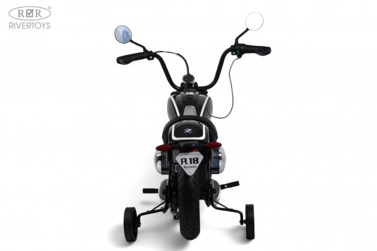 Детский электромотоцикл BMW R18 (A777AA-NEW) черный Детский электромотоцикл BMW R18 (A777AA-NEW) черный