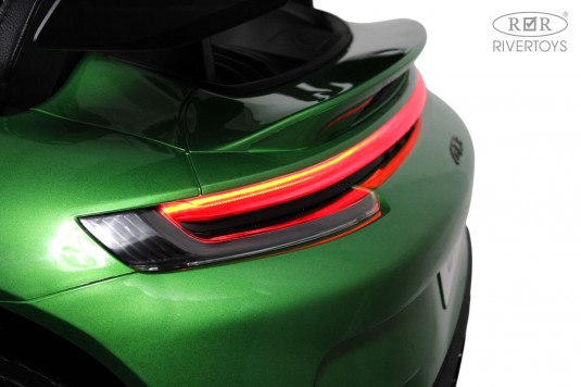 Детский электромобиль Porsche 911 GT3 (Y911YY) зеленый глянец Детский электромобиль Porsche 911 GT3 (Y911YY) зеленый глянец