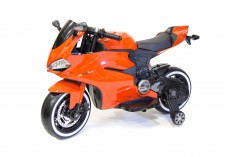 Детский электромотоцикл A001AA оранжевый