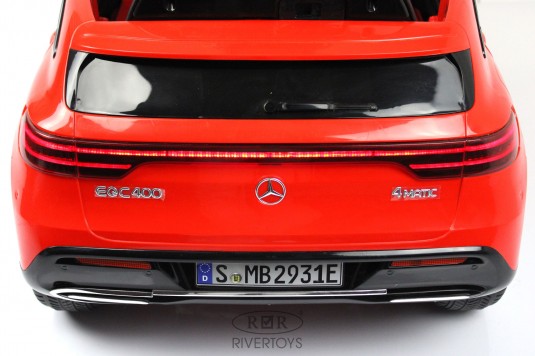 Детский электромобиль Mercedes-Benz EQC 400 (HL378) красный