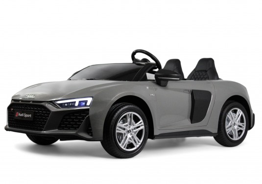 Детский электромобиль AUDI R8 (M333MM) серый