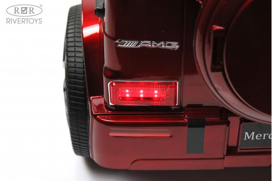 Детский электромобиль Mercedes-Benz G63 (O111OO) красный глянец