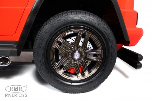 Детский электромобиль Mercedes-Maybach G650 Landaulet (M999MM) красный