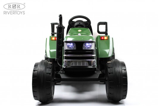 Детский электромобиль O030OO зеленый глянец