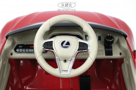 Детский электромобиль Lexus LC 500 (JE1618) красный