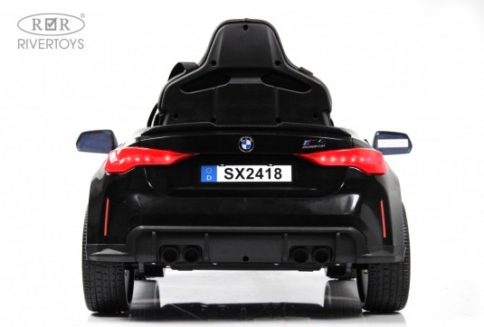 Детский электромобиль BMW M4 (A004AA) черный глянец