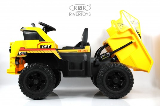Детский электромобиль K111AM жёлтый