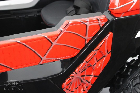 Детский электромобиль A707AA 4WD красный Spider