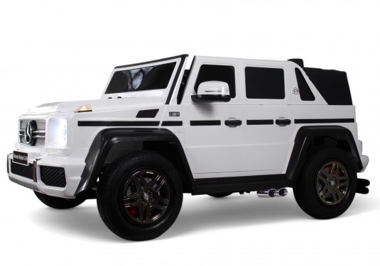 Детский электромобиль Mercedes-Maybach G650 Landaulet (M999MM) белый