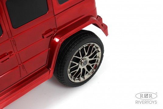 Детский электромобиль Mercedes-AMG G63 (G222GG) красный глянец