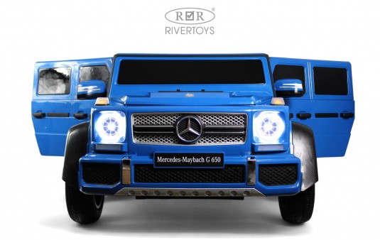 Детский электромобиль Mercedes-Maybach G650 Landaulet (M999MM) синий
