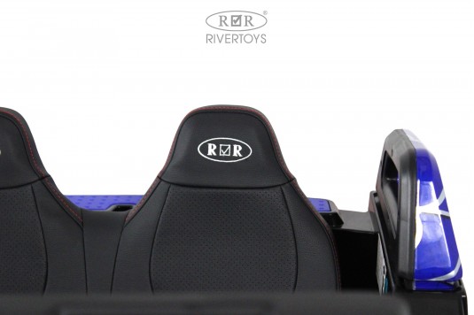 Детский электромобиль A707AA LUX NEW 4WD синий спайдер