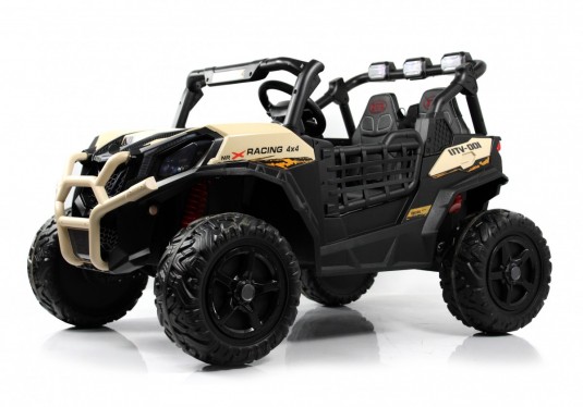 Детский электромобиль K777KK LUX 4WD кремовый