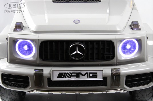 Детский электромобиль Mercedes-AMG G63 (G111GG) 24V серый