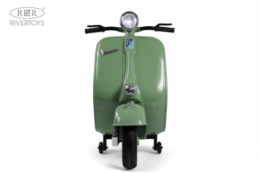 Детский электроскутер VESPA (M888MM) зеленый