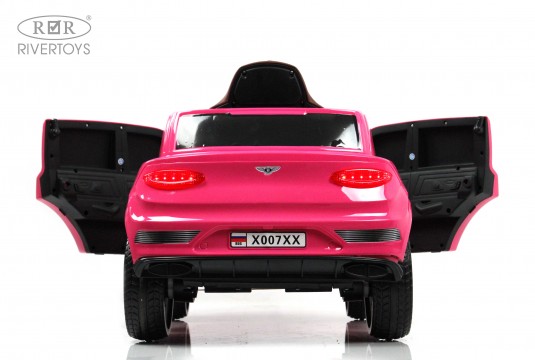 Детский электромобиль X007XX розовый глянец