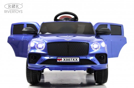 Детский электромобиль X007XX синий глянец