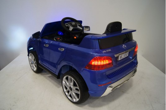 Детский электромобиль Mercedes-Benz ML350 синий глянец