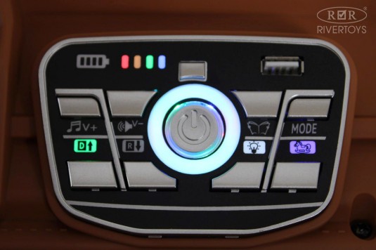 Детский электромобиль Pick-Up E555KX хаки