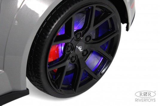 Детский электромобиль Ford Mustang GT (A222MP) серый