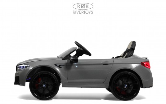 Детский электромобиль BMW M5 Competition (A555MP) серый