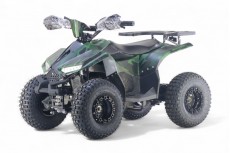 Детский электроквадроцикл LEON 48V зеленый камуфляж