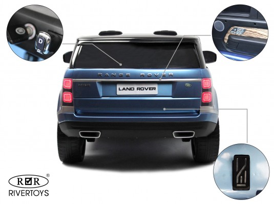 Детский электромобиль Range Rover HSE 4WD (DK-PP999) синий глянец