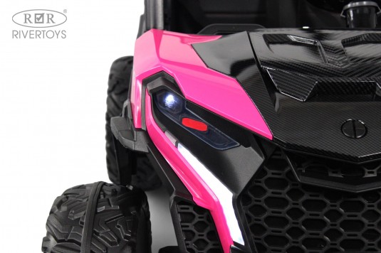 Детский электромобиль K555KK 4WD 24V розовый