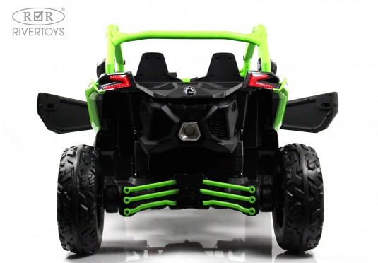 Детский электромобиль BRP Can-Am Maverick (Y111YY) зеленый